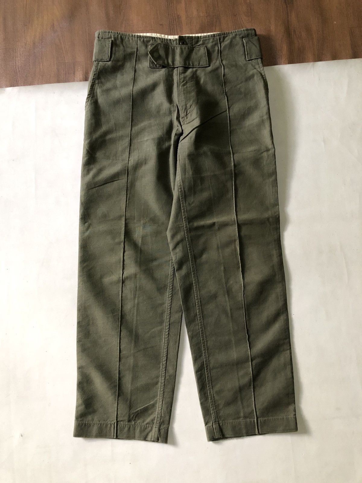 Final Home × Issey Miyake Vintage Military Trouser pants Final Home Size US 33 - 2 Thumbnail