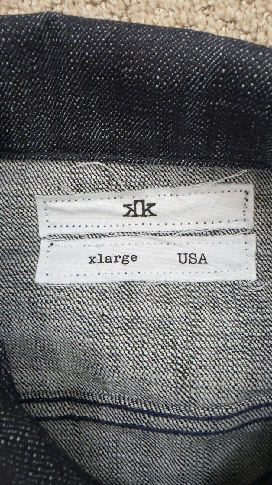 K-Two Studios K-Two Studios 18oz Denim Jacket Size US XL / EU 56 / 4 - 3 Thumbnail