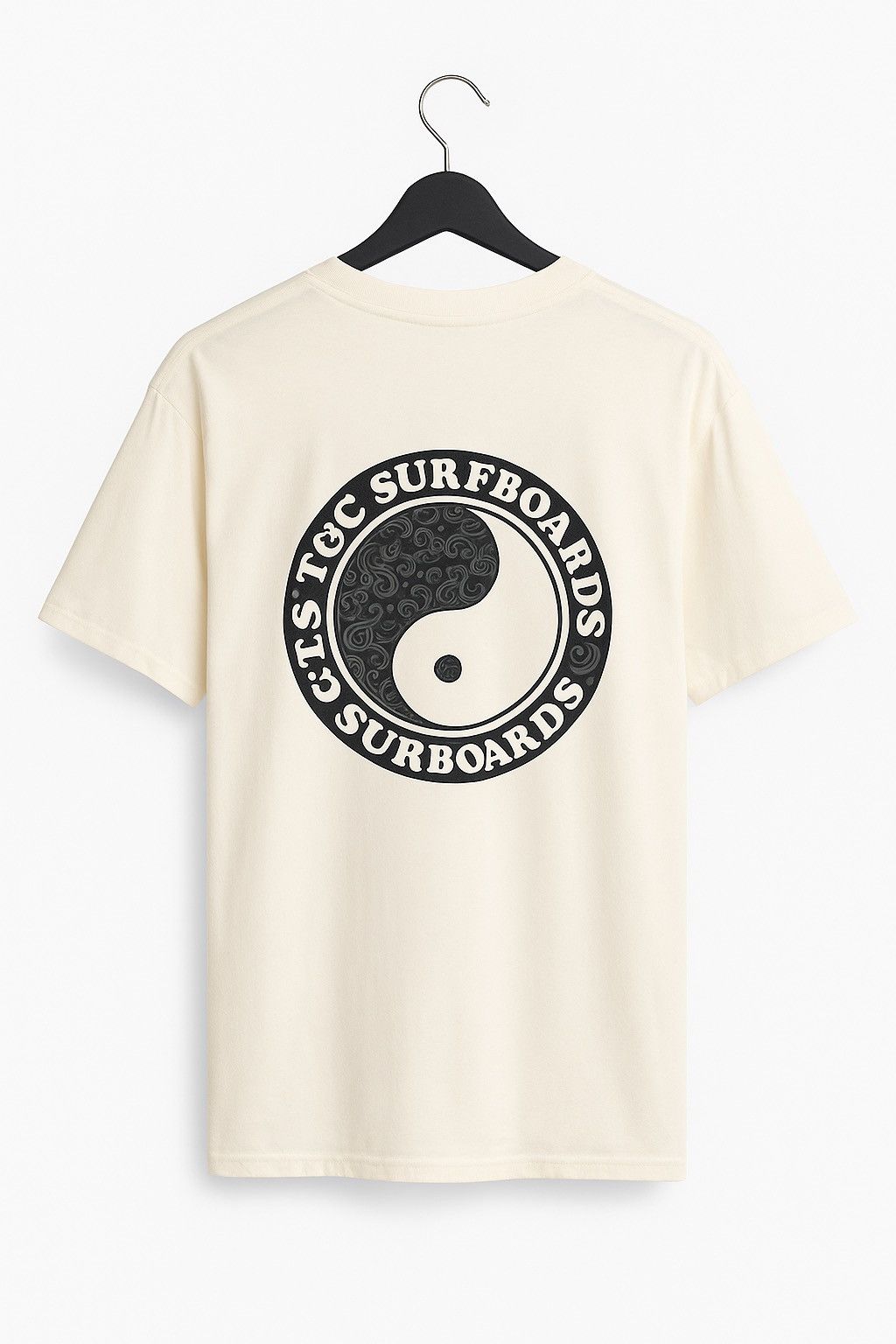 Vintage Vintage T&C Surf Designs Yin Yang Logo T-Shirt Made in USA Size US M / EU 48-50 / 2 - 1 Thumbnail