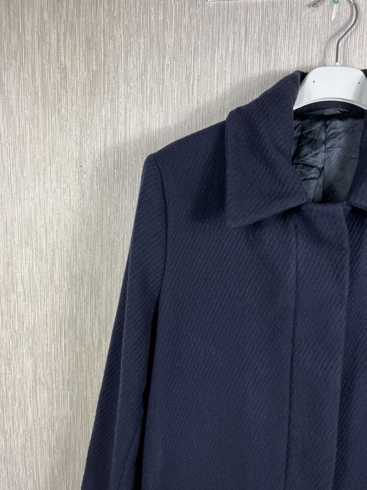 Designer × Filippa K Filippa K AW16 Iza wool belt coat navy designer Size M / US 6-8 / IT 42-44 - 4 Thumbnail