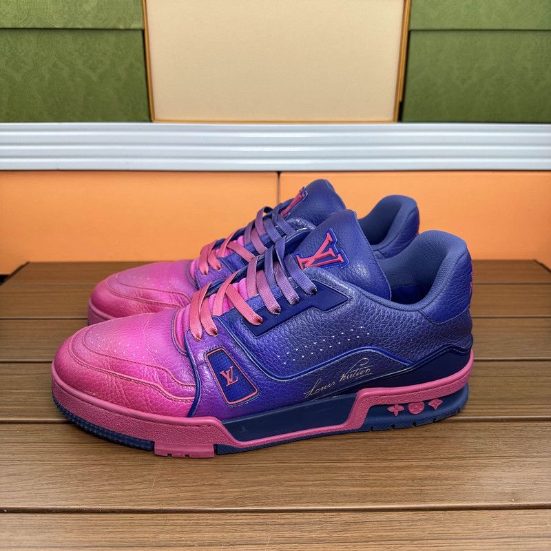 Louis Vuitton Trainer Low-Top Lifestyle Sneakers 0089