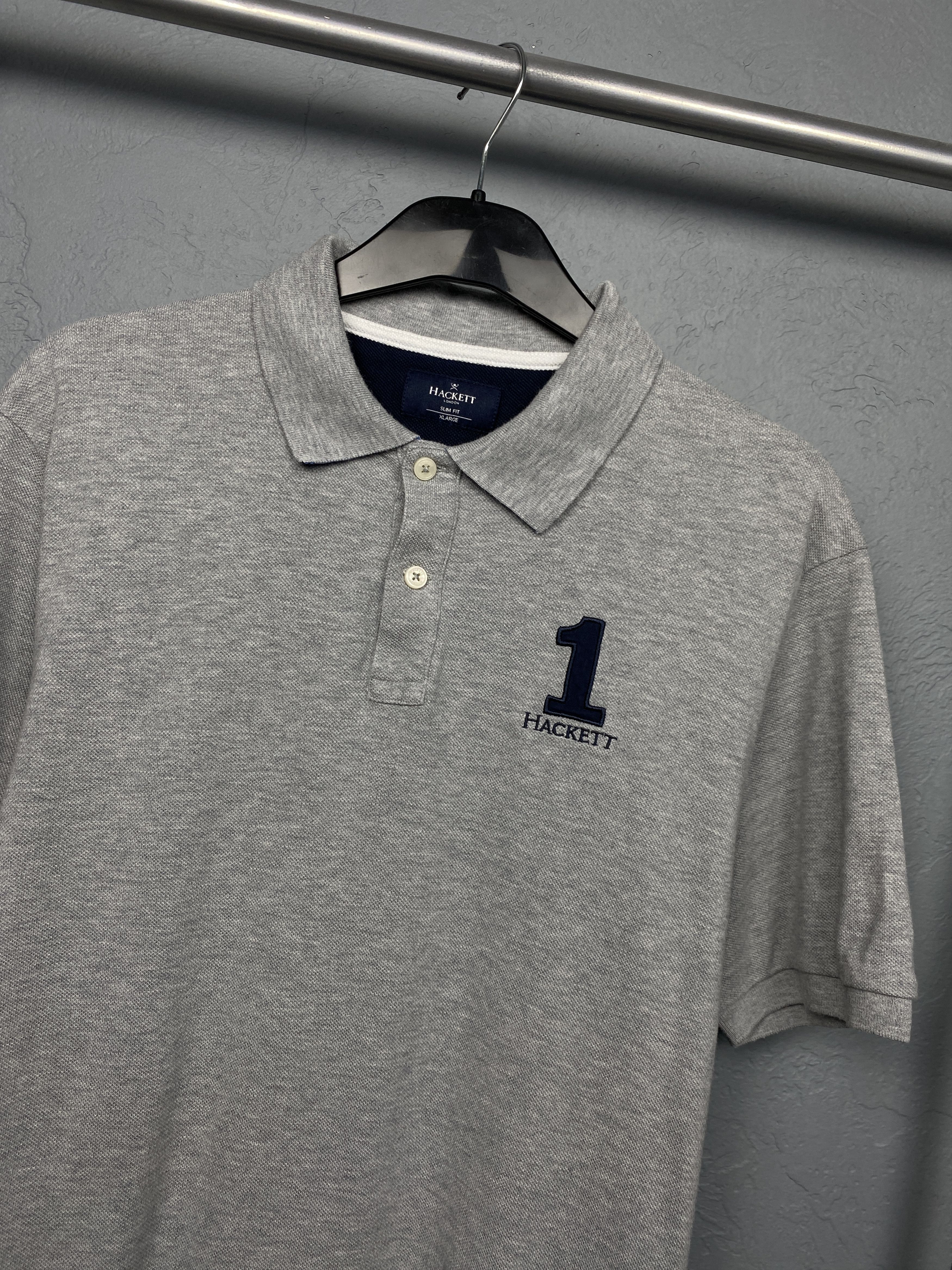 Hackett Hackett Vintage Mens Polo Shirt Size US XL / EU 56 / 4 - 2 Thumbnail