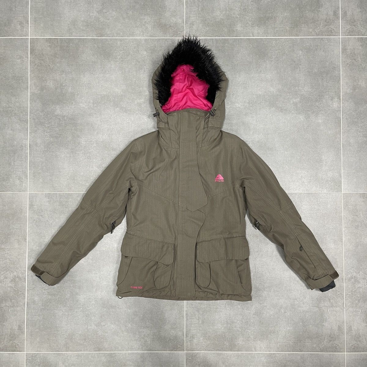 Nike ACG × Vintage Vintage Nike ACG Women Gore-Tex Puffer Snow Ski Jacket S Size S / US 4 / IT 40 - 3 Thumbnail
