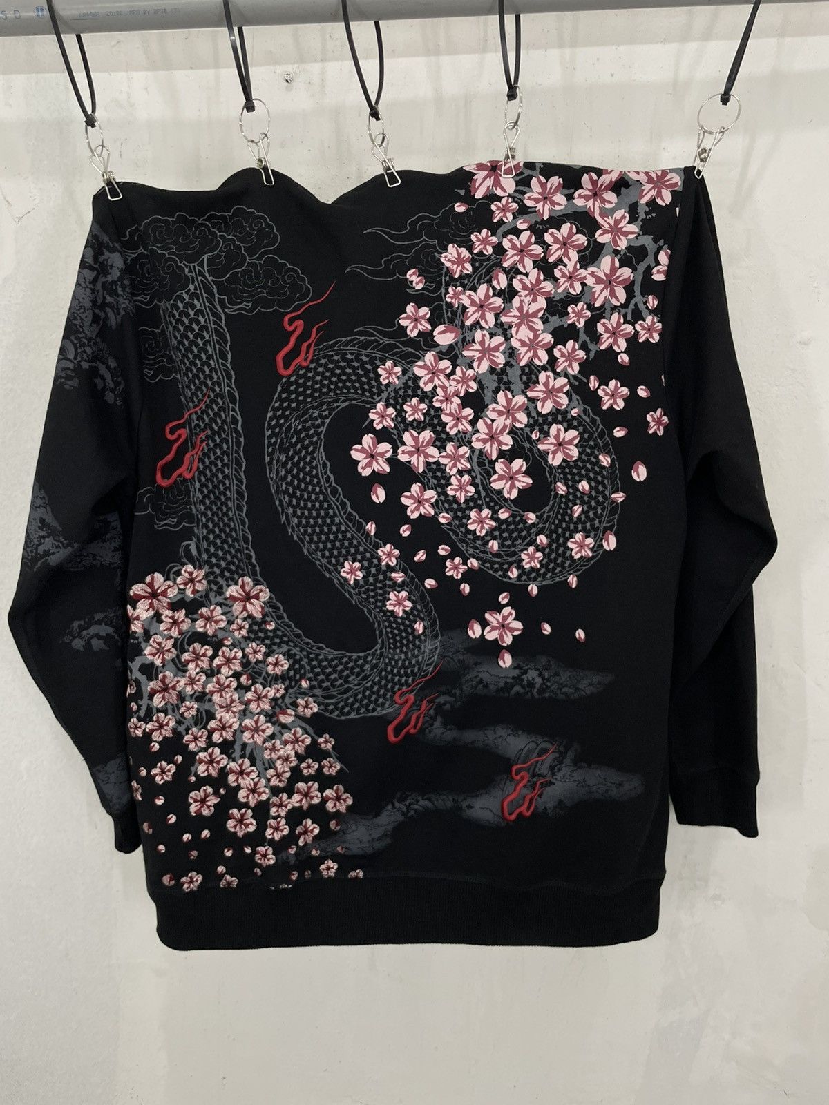 Bullet Noise Bullet Noise Eastern Iconography Dragon Embroidery Sakura Size US L / EU 52-54 / 3 - 2 Thumbnail