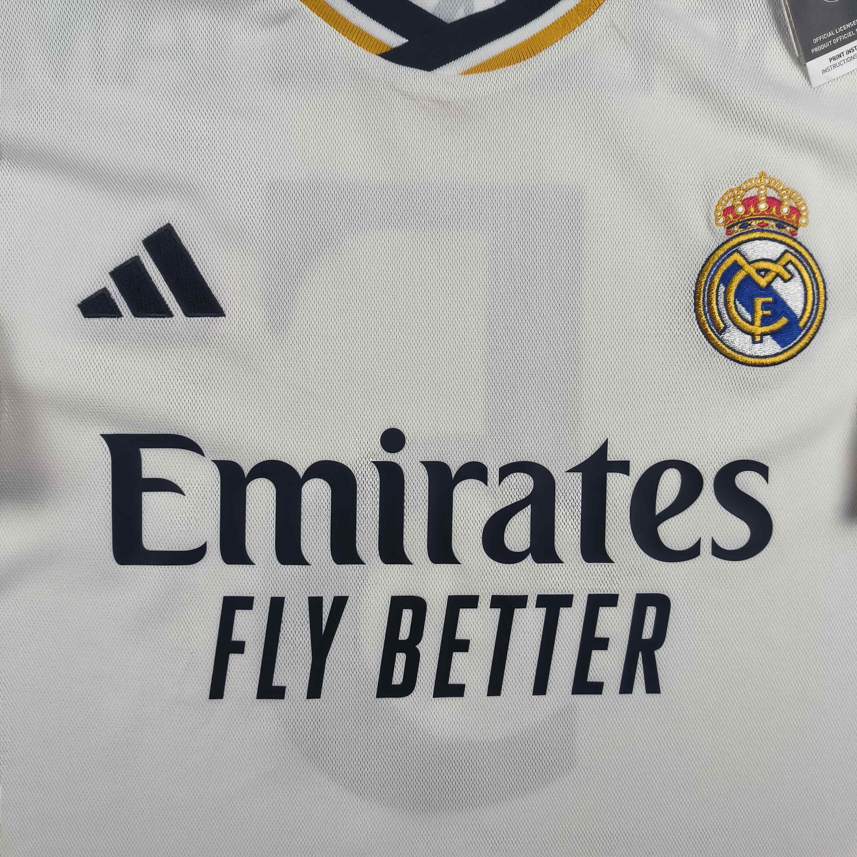 Adidas NEW Real Madrid 2023 home UCL Bellingham football jersey XXL Size US XXL / EU 58 / 5 - 3 Thumbnail