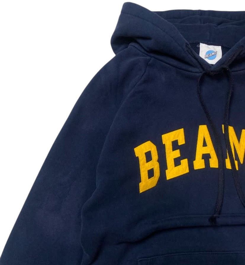 Beams Plus × Japanese Brand 🔥Best Offer🔥Beams Script vintage Hoodie Fleece Size US M / EU 48-50 / 2 - 4 Thumbnail