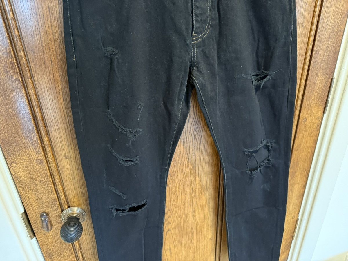 Saint Laurent Paris SS16 Saint Laurent surf sound crash trash black ripped jeans Size US 30 / EU 46 - 12 Thumbnail