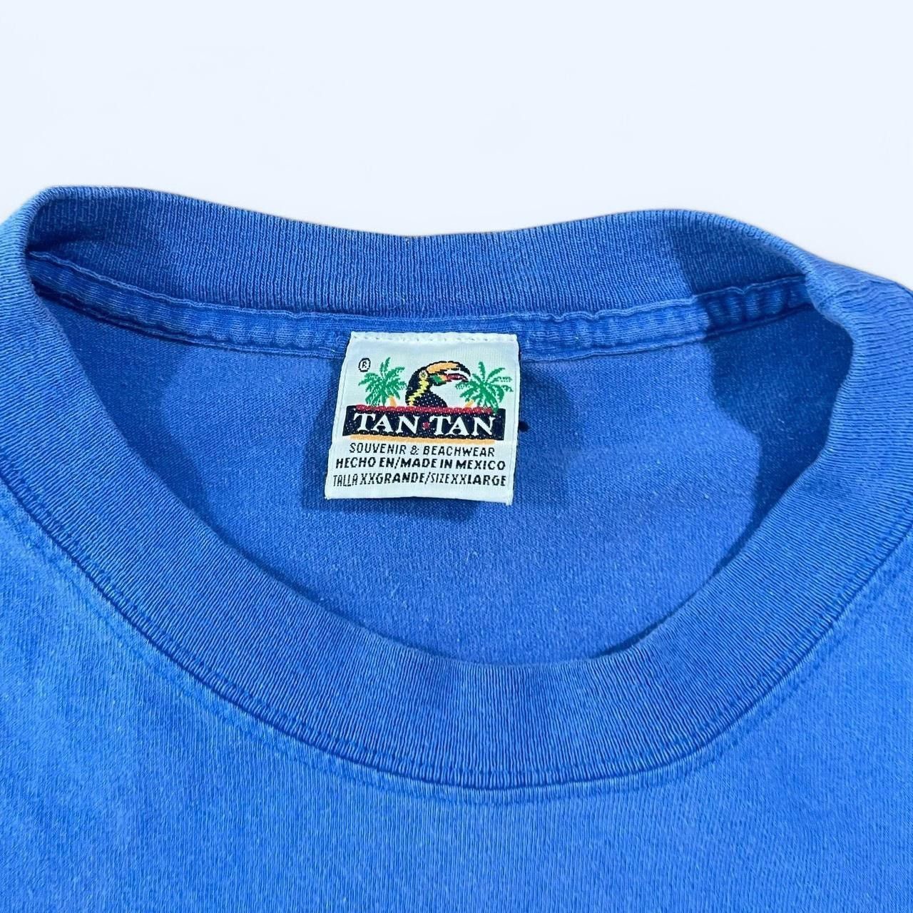 Vintage Vintage 90’s Crazy Lizard Riviera Maya, Mexico T-shirt Size US XXL / EU 58 / 5 - 4 Thumbnail