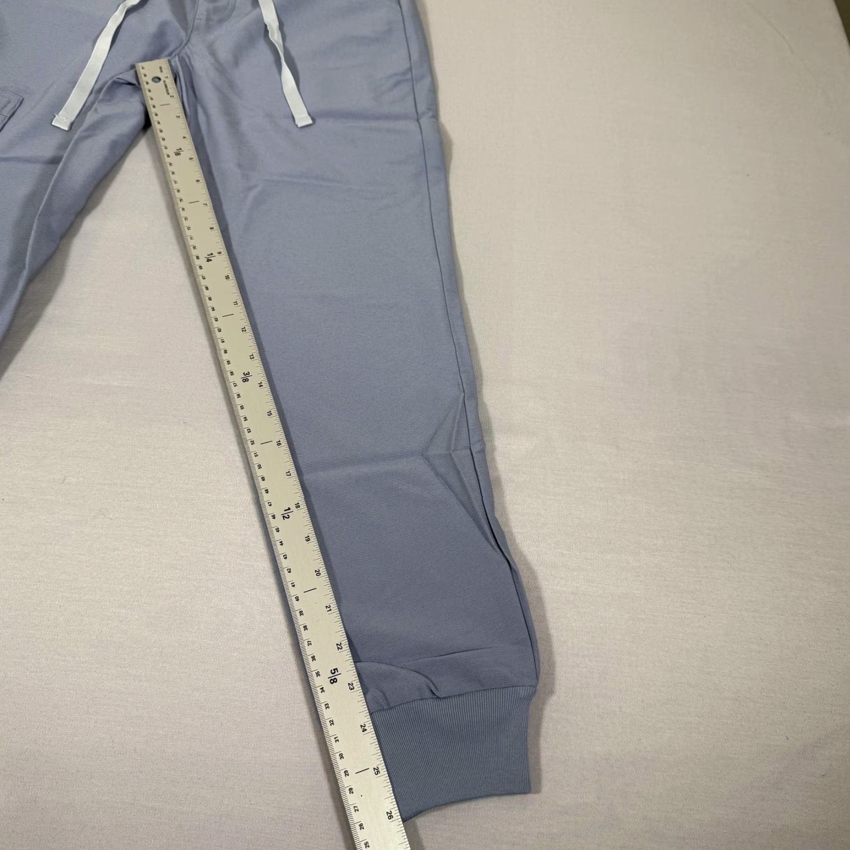 Vintage FIGS Womens 2XS Zamora Jogger Pants Blue High Waisted Medical Scrub VBS Pants Size 24" / US 00 / IT 34 - 4 Thumbnail