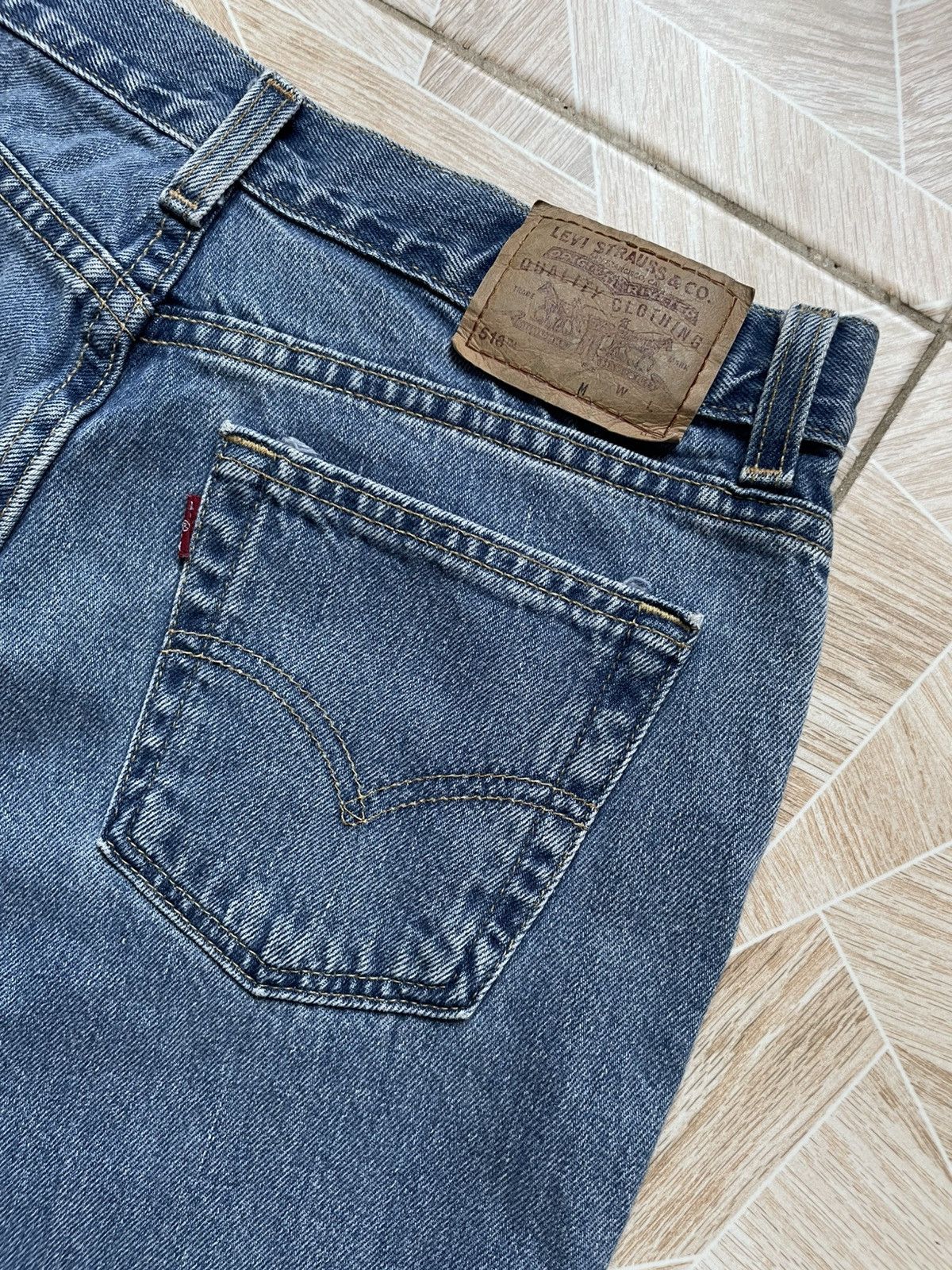 Levi's Vintage Clothing Vintage Levi's 518 Jeans Women's Super Low Stretch Bootcut Size 24" / US 00 / IT 34 - 3 Thumbnail