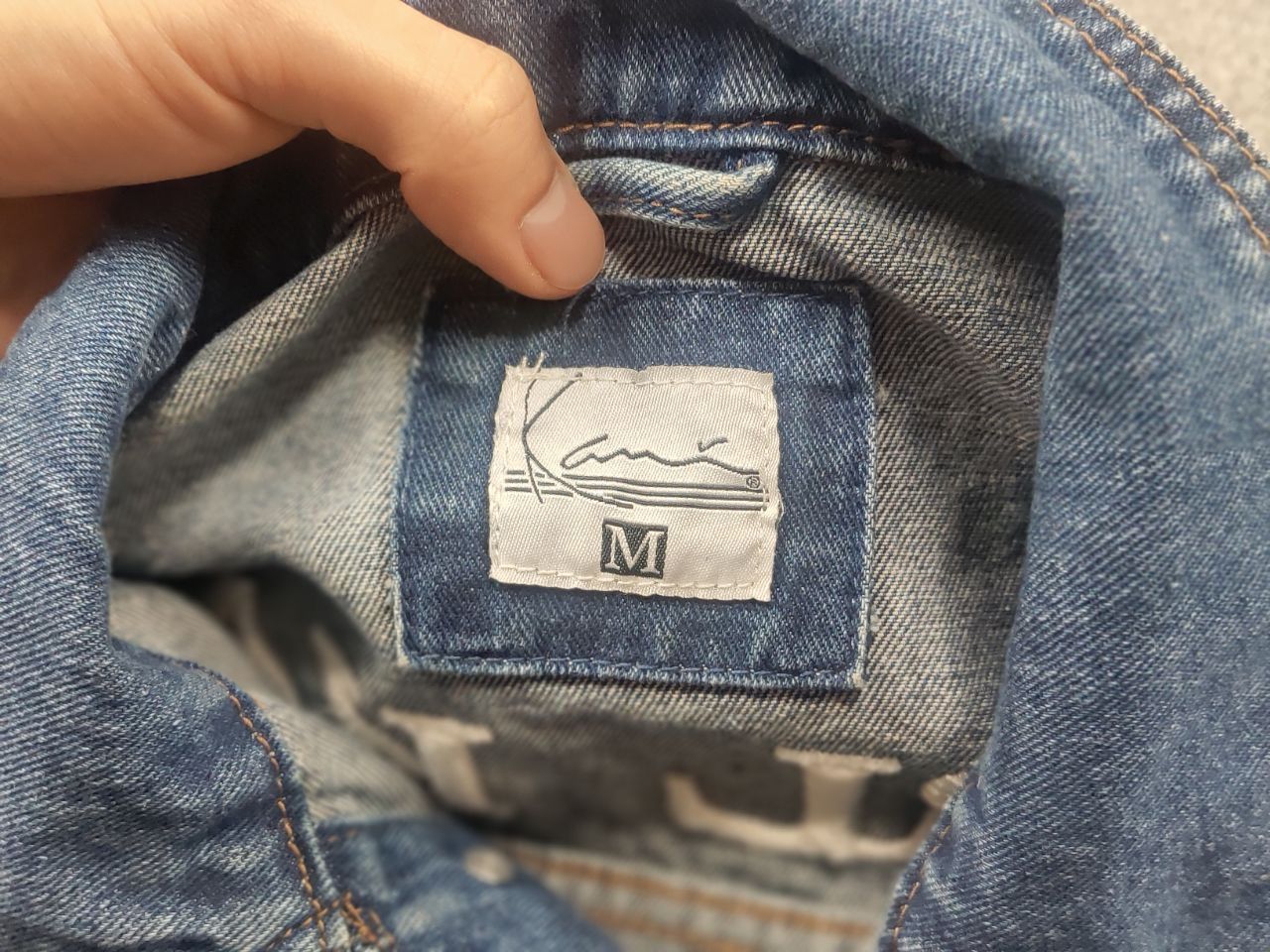 Karl Kani Karl Kani Vintage Logo BLue Button denim Jacket Y2K Style Size US M / EU 48-50 / 2 - 15 Thumbnail