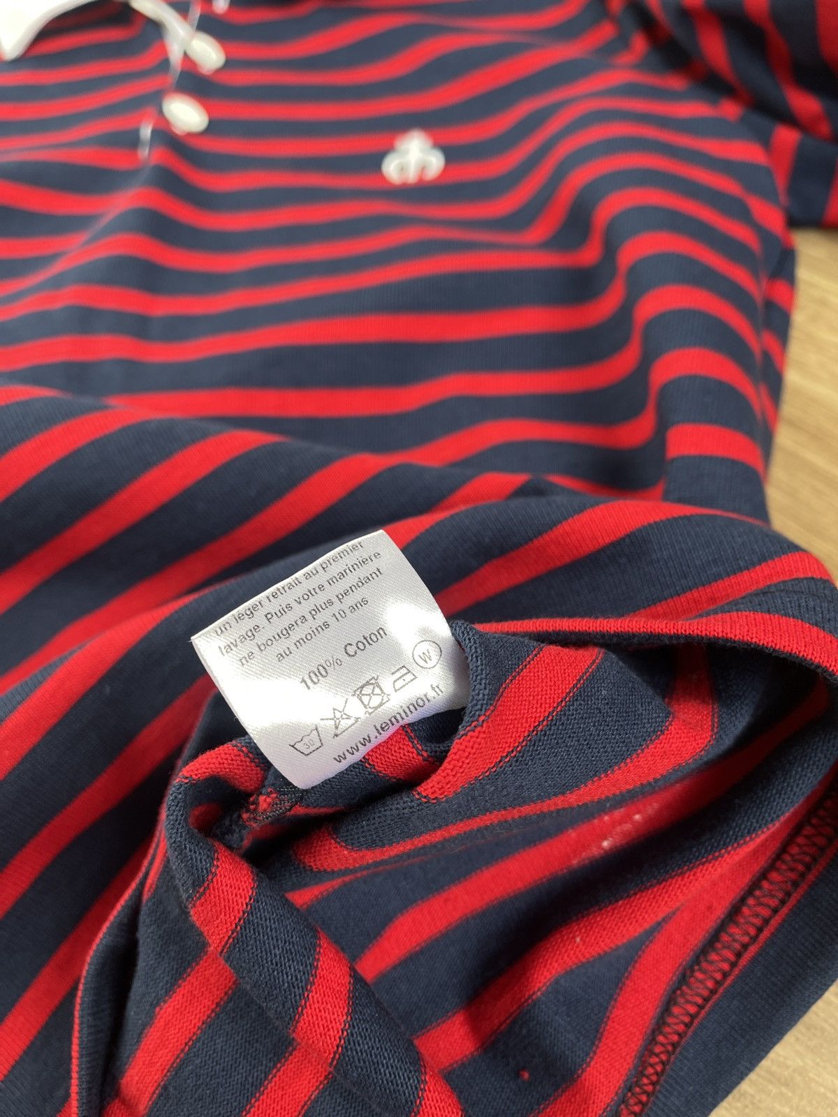 Other Le Minor Cotton Rugby Shirts Size 2/S Made in France Size US S / EU 44-46 / 1 - 8 Thumbnail