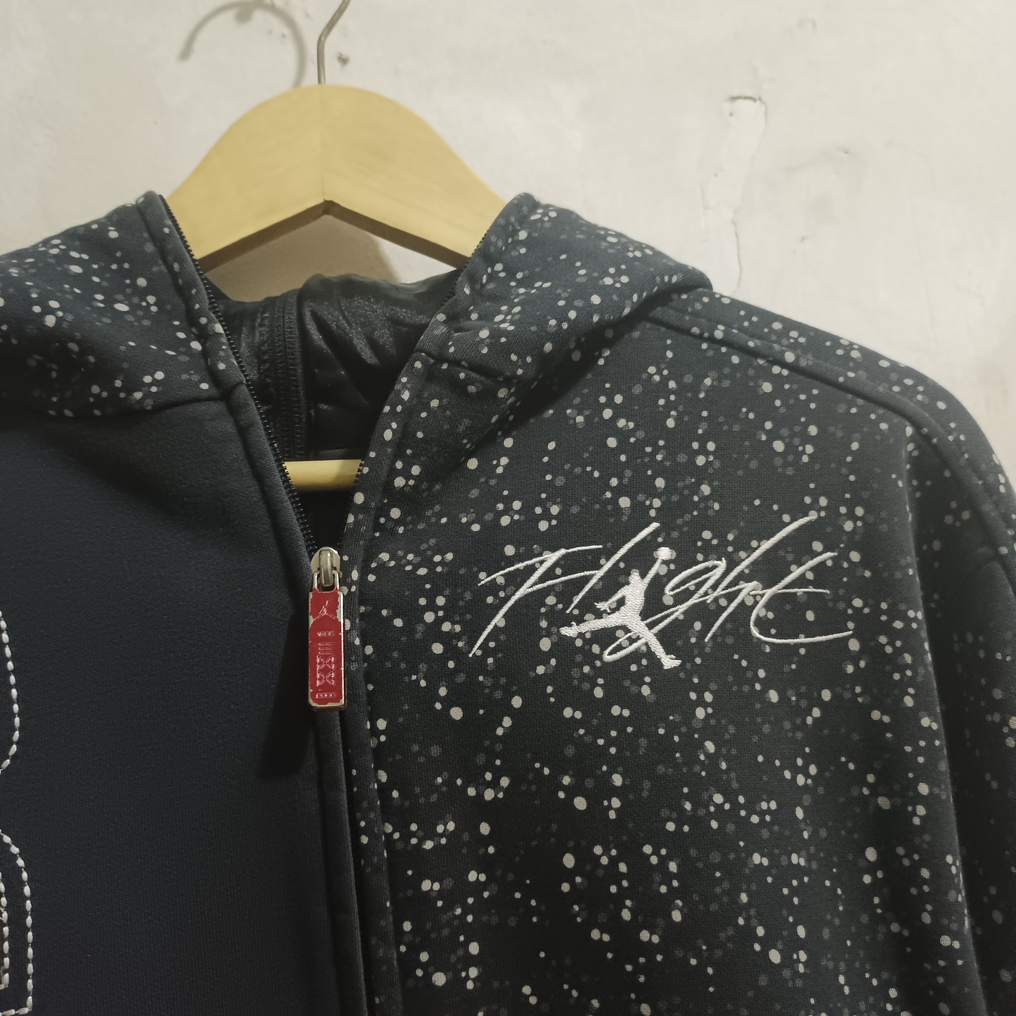 Jordan Brand Vintage Air Jordan Galaxy Flight Reversible Full Zip Hoodie Size US S / EU 44-46 / 1 - 7 Thumbnail