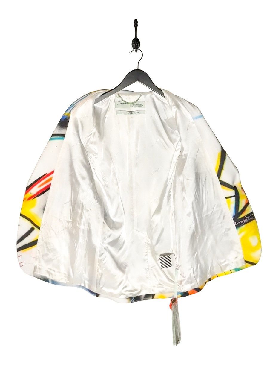 Off-White Off-White SS20 Runway Futura Tomboy Oversized Blazer Jacket Size S / US 4 / IT 40 - 7 Thumbnail