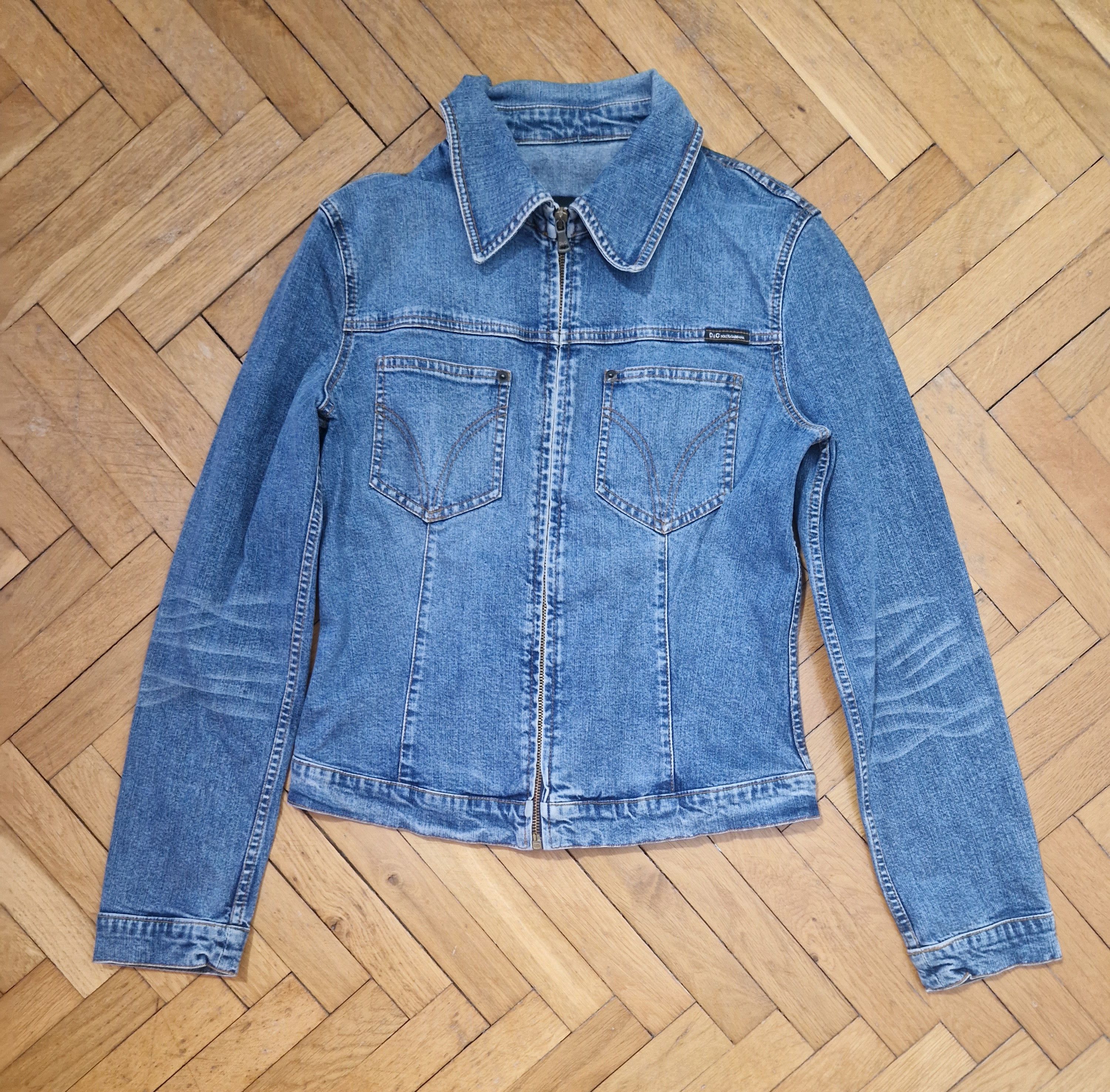 Dolce & Gabbana Dolce&Gabbana D&G vintage y2k denim jacket archive Size S / US 4 / IT 40 - 1 Thumbnail