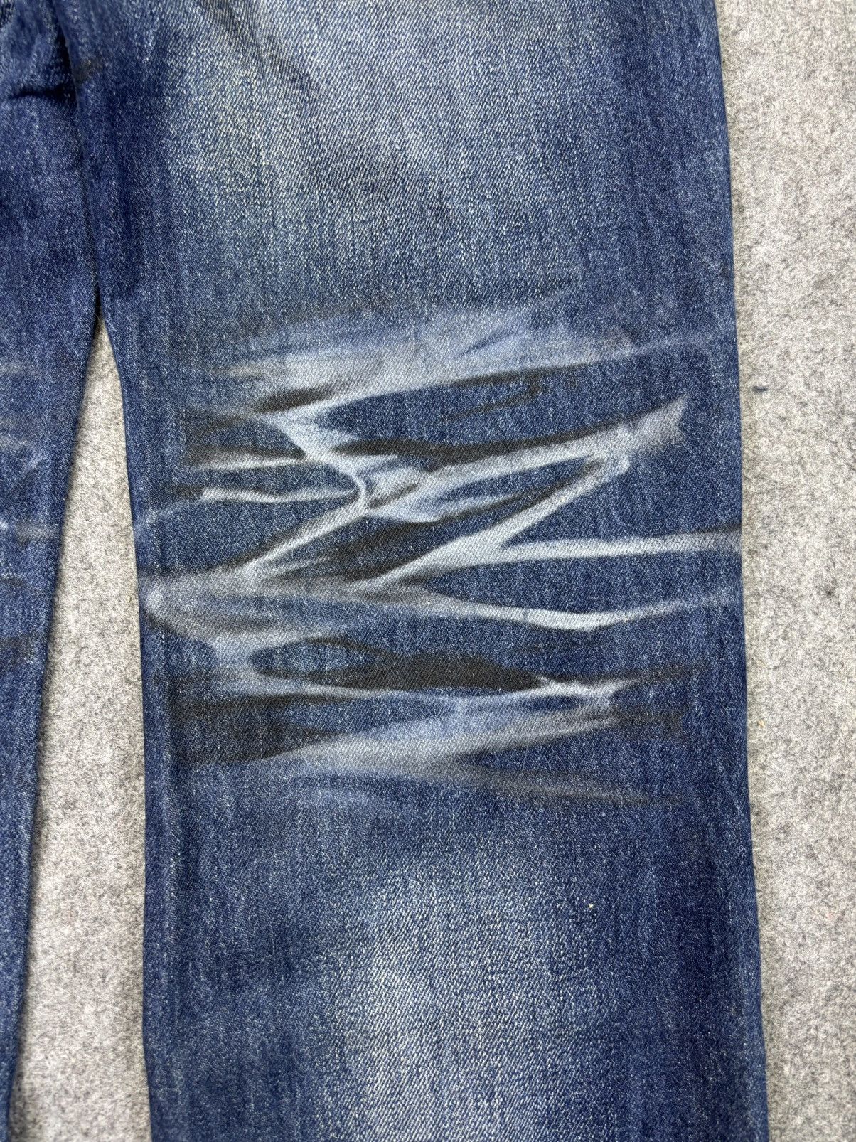 Japanese Brand 💥Artisanal💥LGarage Raw Fades Style Denim F957 Size US 33 - 10 Thumbnail