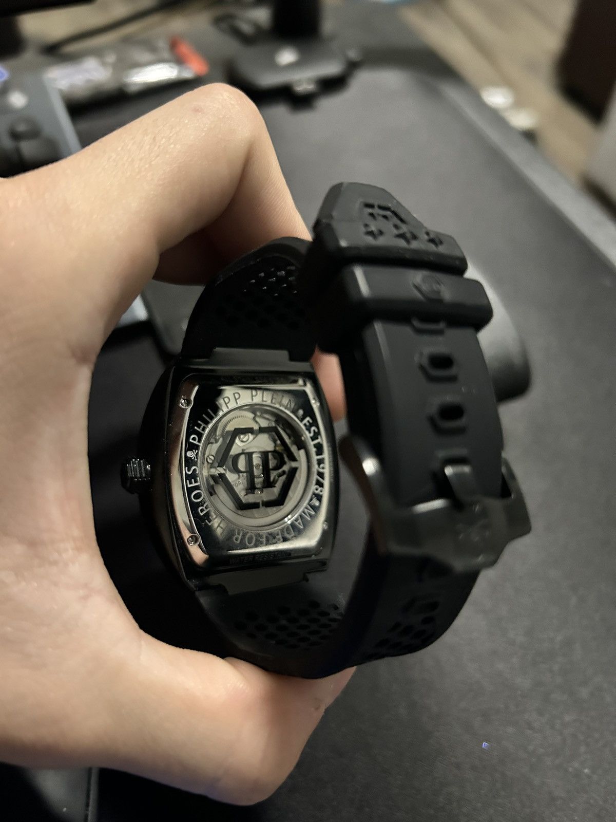 Philipp Plein Philipp Plein Men's Watch Automatic $Keleton Black Size ONE SIZE - 3 Thumbnail