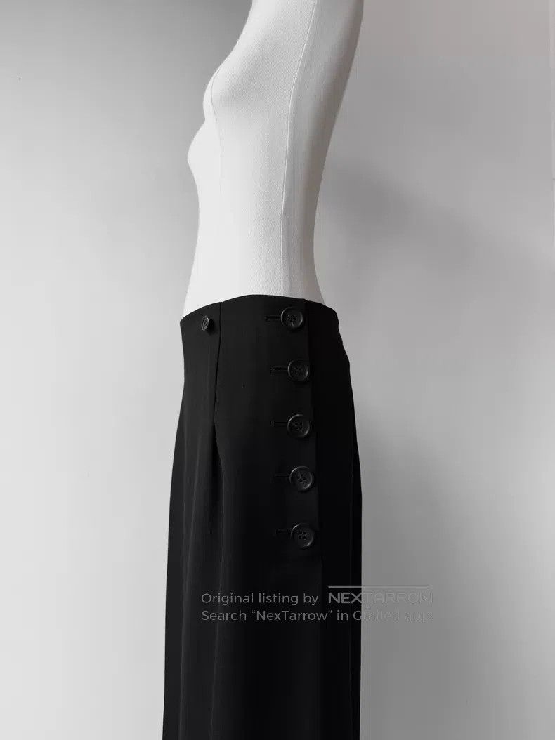 Yohji Yamamoto Yohji Yamamoto size os 04AW breasted maxi dress Size 24" / US 00 / IT 34 - 4 Thumbnail
