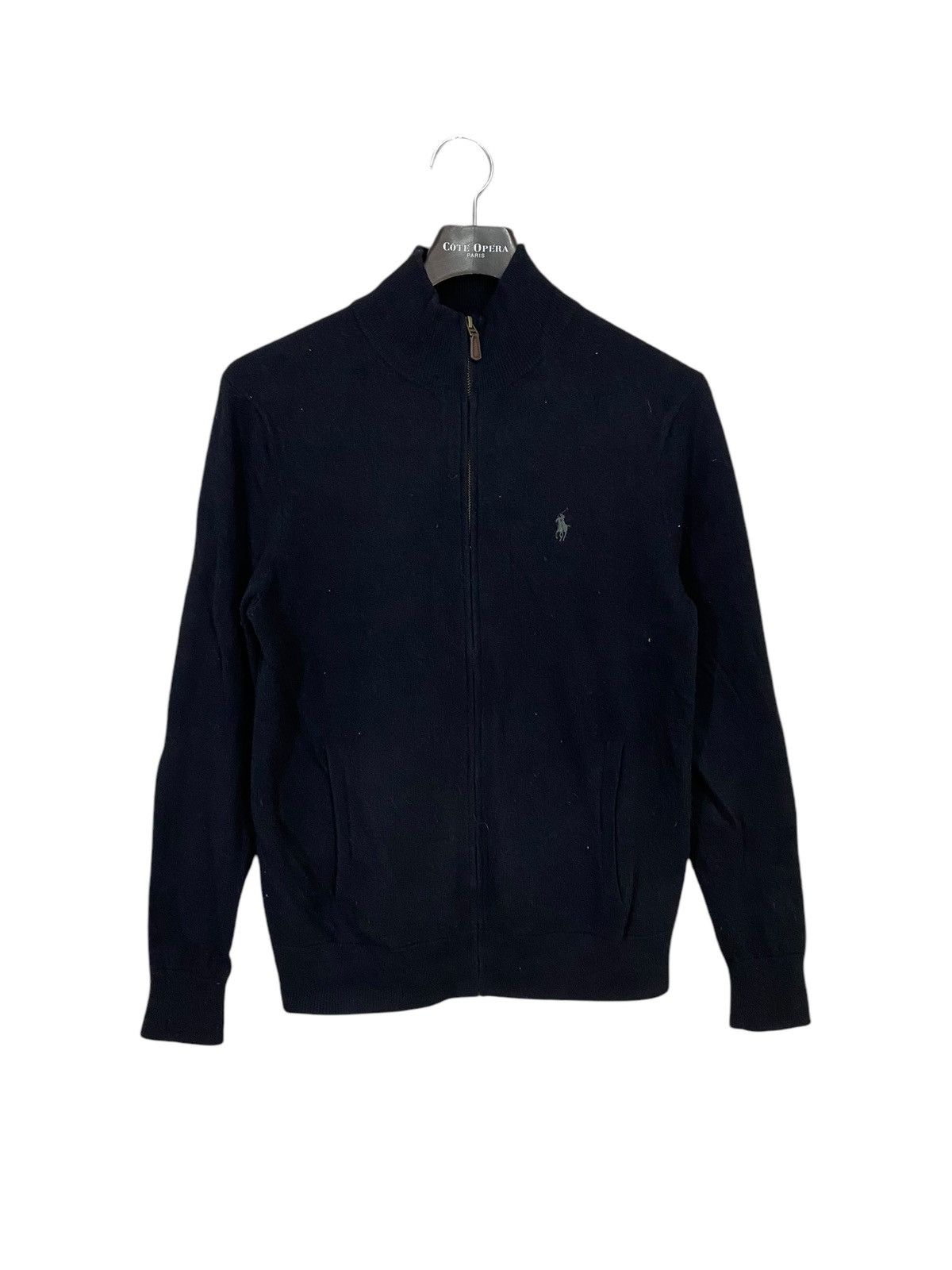 Polo Ralph Lauren × Ralph Lauren Polo ralph lauren small pony wool soft sweater zipper Size US S / EU 44-46 / 1 - 1 Thumbnail