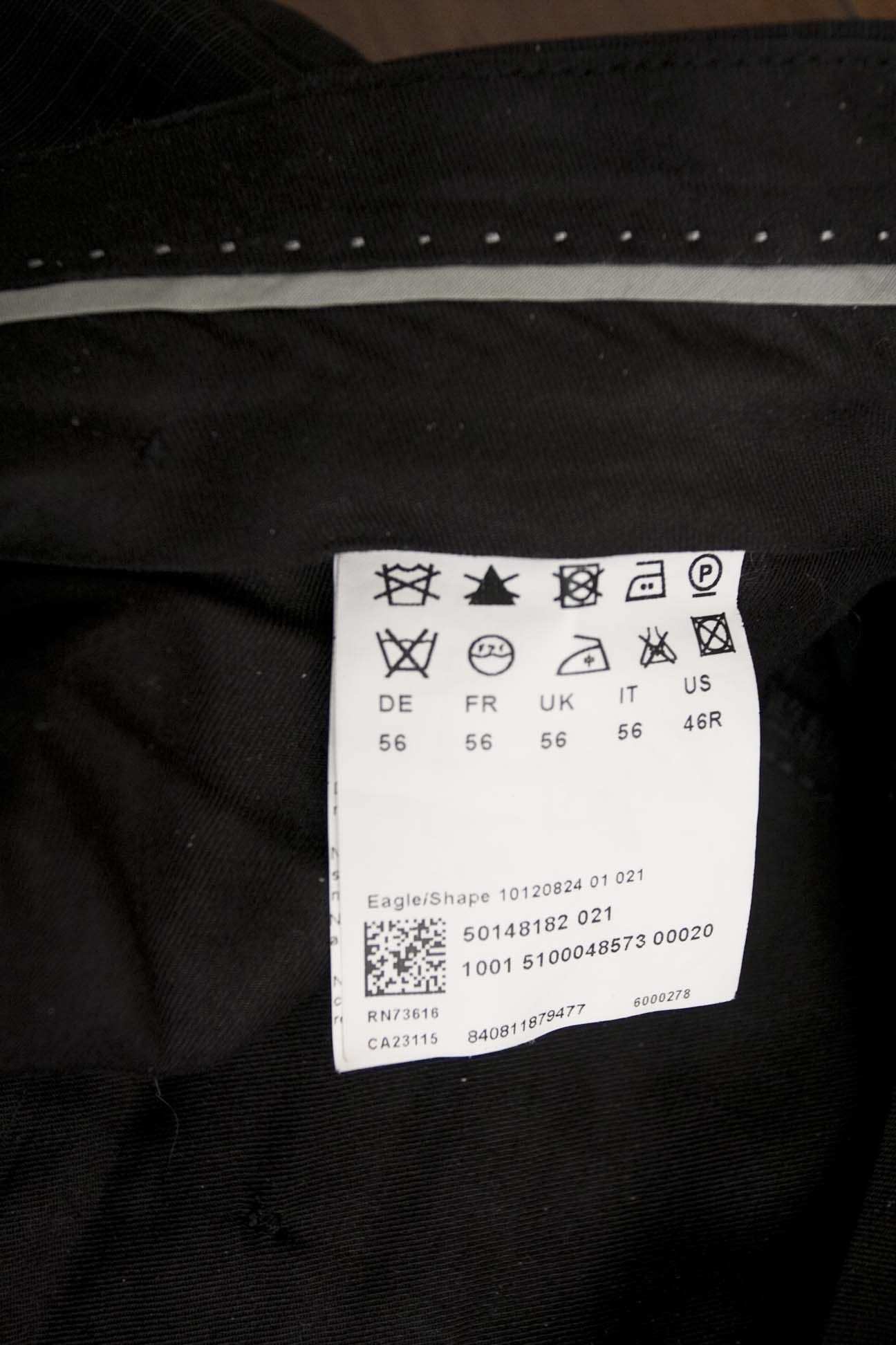 Hugo Boss Hugo Boss Pants Eagle/ Shape Size 37x31.5 Dark Gray Size US 37 - 7 Thumbnail