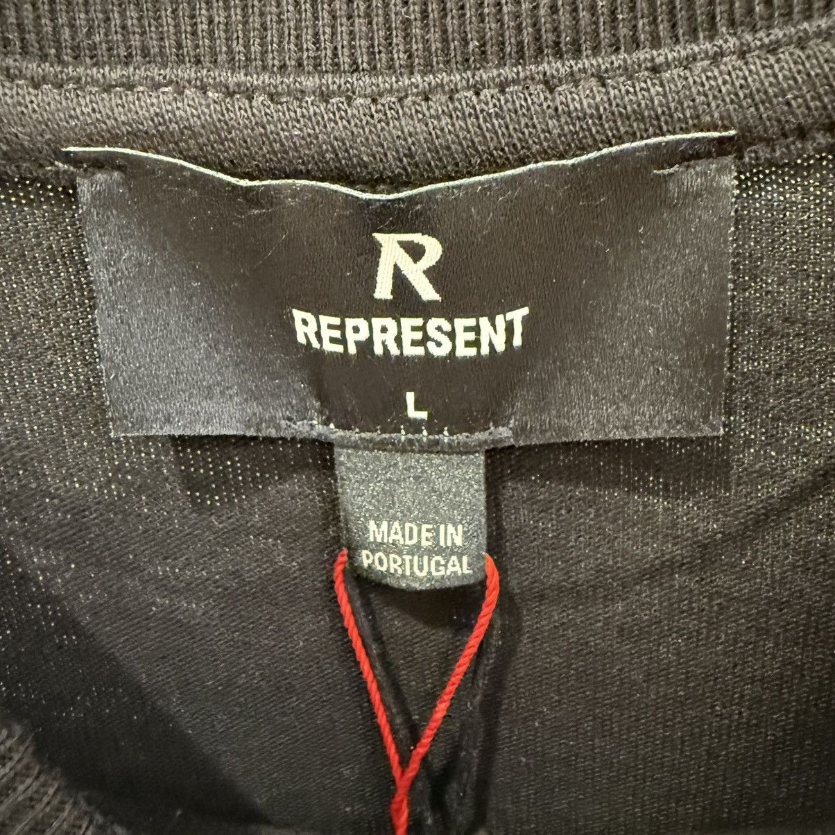 Represent Clo. Represent Men’s Icarus T-Shirt Jet Black Size US L / EU 52-54 / 3 - 5 Thumbnail