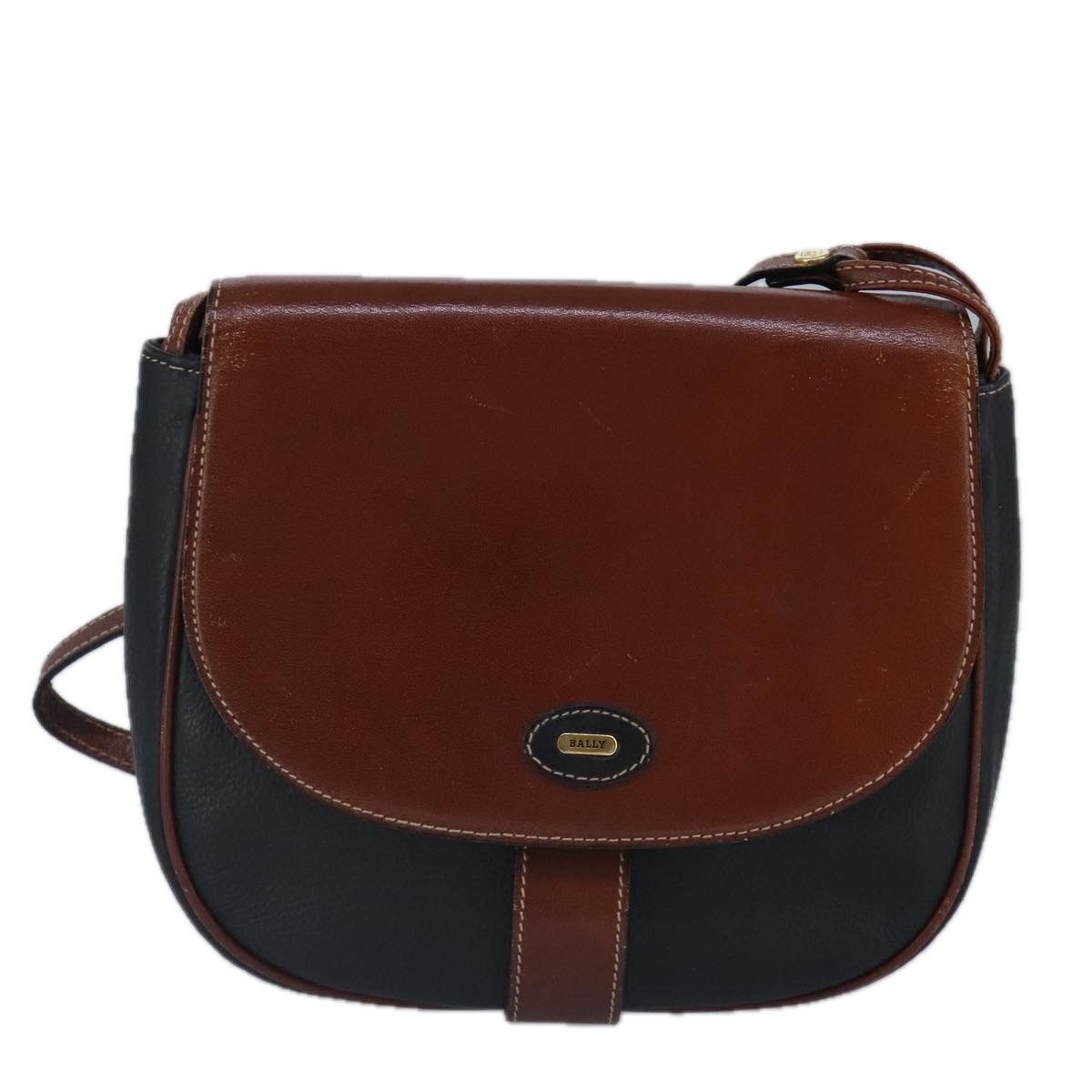 Bally Black Leather Shoulder Bag (Pre-Owned) Size ONE SIZE - 1 Thumbnail