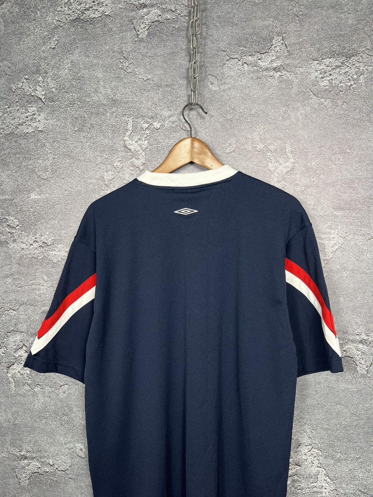Umbro Vintage 2000s Umbro England Training Jersey T-shirt Size US XL / EU 56 / 4 - 12 Thumbnail