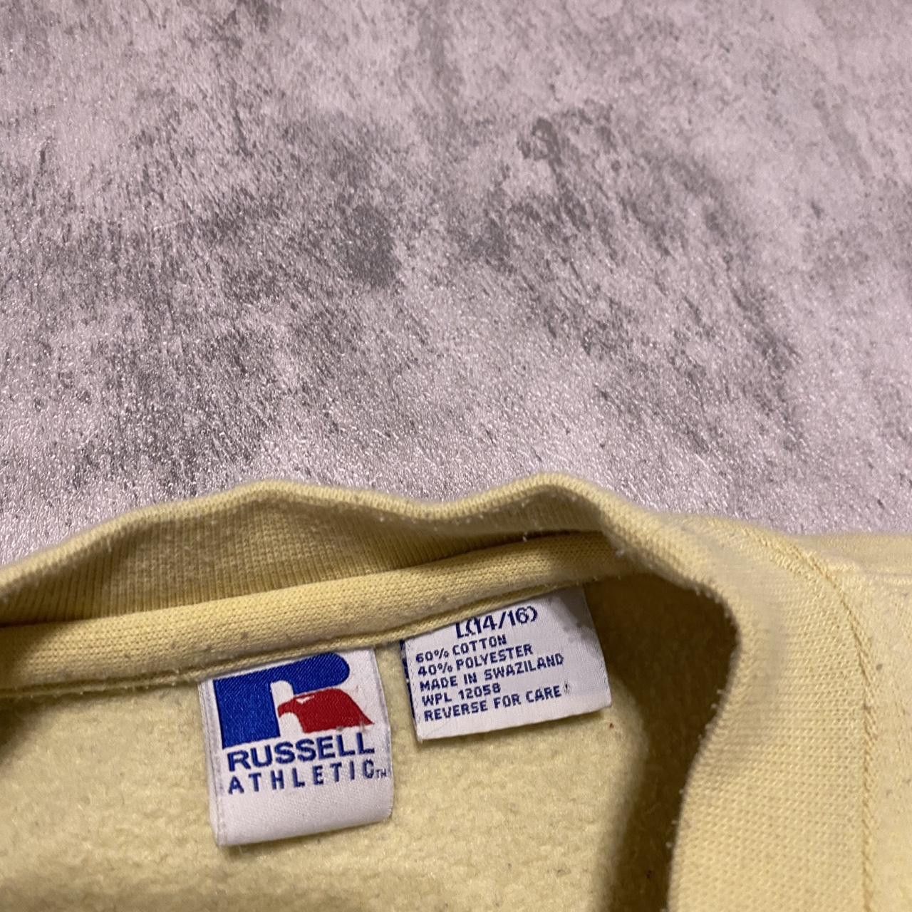 Other Yellow Russell Athletic crewneck sweatshirt athleisure Size US M / EU 48-50 / 2 - 3 Thumbnail
