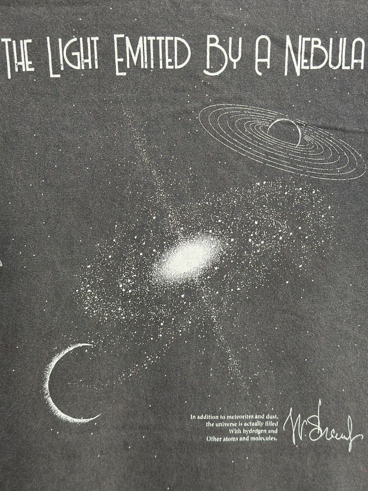 Arts & Science Anme The Light Emitted By A Nebula Faded Tee Size US XL / EU 56 / 4 - 2 Thumbnail