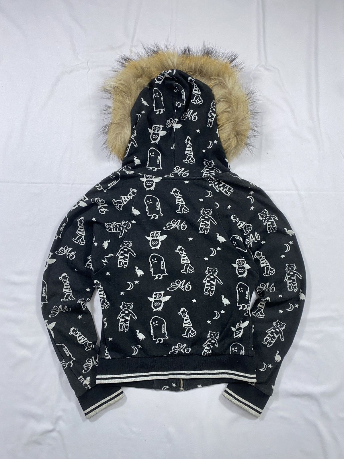 20471120 2000s cats A6 Furr zip hoodie Lgb Ifsix style Size US S / EU 44-46 / 1 - 3 Thumbnail