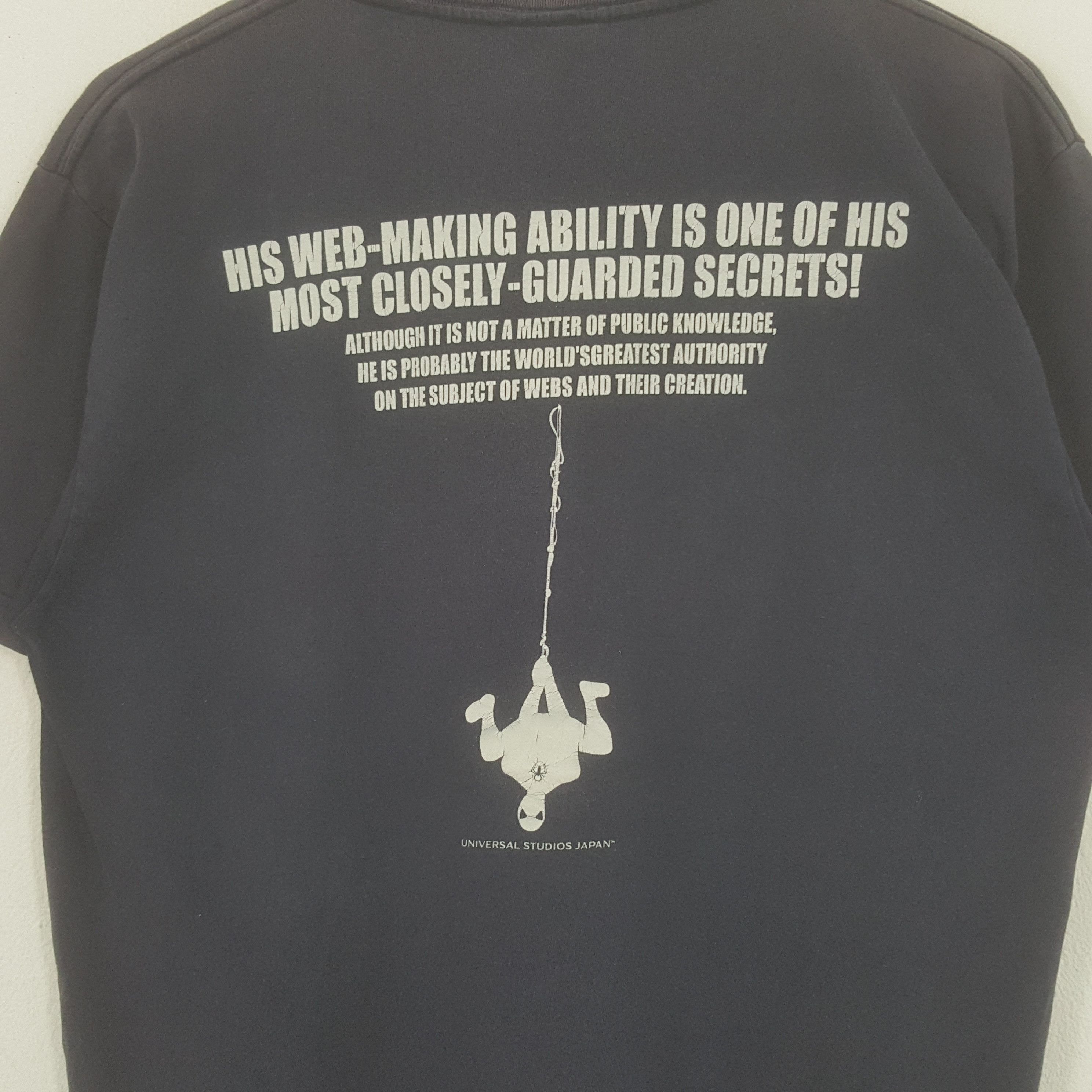 Marvel Comics × Universal Studios × Vintage Vintage Spider Man American Marvel Movies Tshirt Size US L / EU 52-54 / 3 - 4 Thumbnail