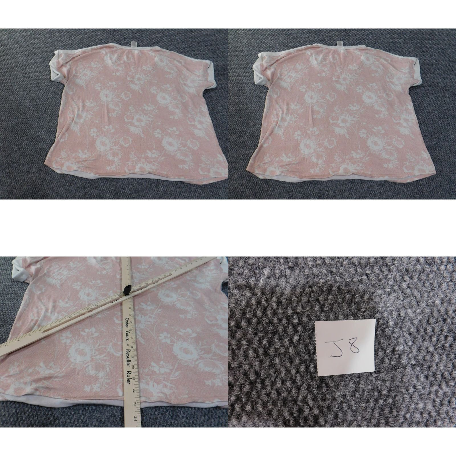 Lucky Brand Lucky Brand Blouse Shirt Women Floral Pink 2XL Polyester Spandex Sleeveless Round Neck Casual Knit Stretch Everyday Cute Womens Vintage No Size XXL / US 16-18 / IT 52-54 - 8 Thumbnail