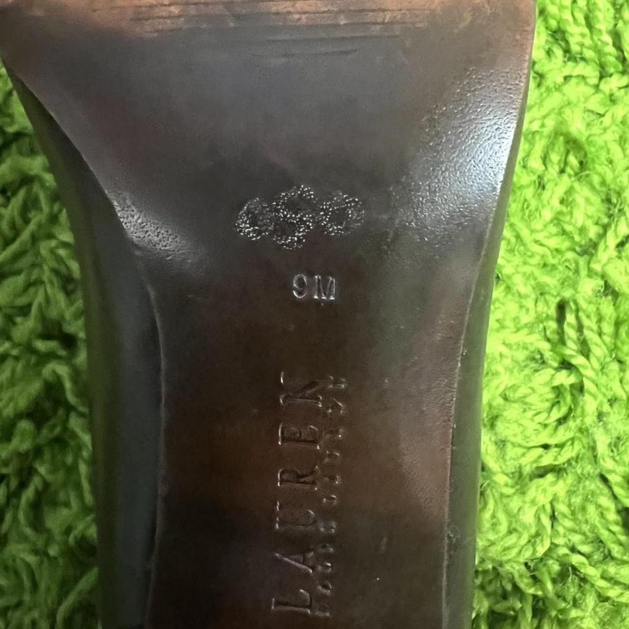 Lauren Ralph Lauren Women's Lauren Ralph Lauren Dark Brown Leather Heels Size US 9 / IT 39 - 7 Thumbnail