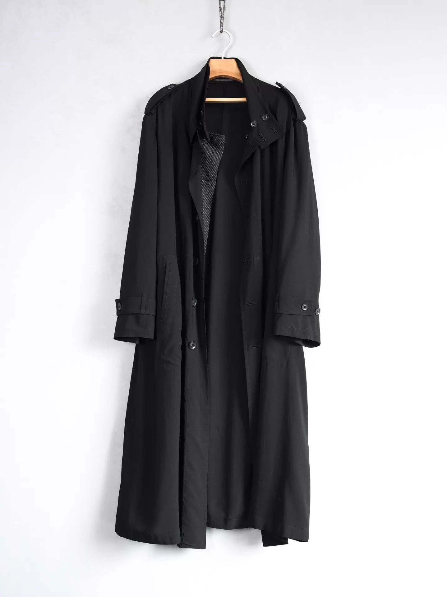 Yohji Yamamoto Yohji Yamamoto 22SS 2-Layer Military Deconstructed Black Size US S / EU 44-46 / 1 - 3 Thumbnail