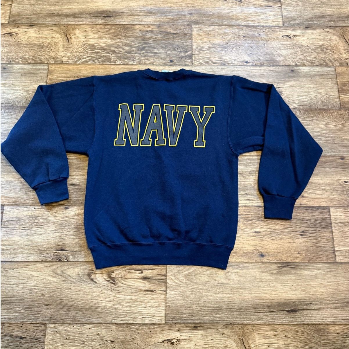 Soffe United States Navy Vintage Blue Military Crewneck Sweatshirt Size US S / EU 44-46 / 1 - 4 Thumbnail