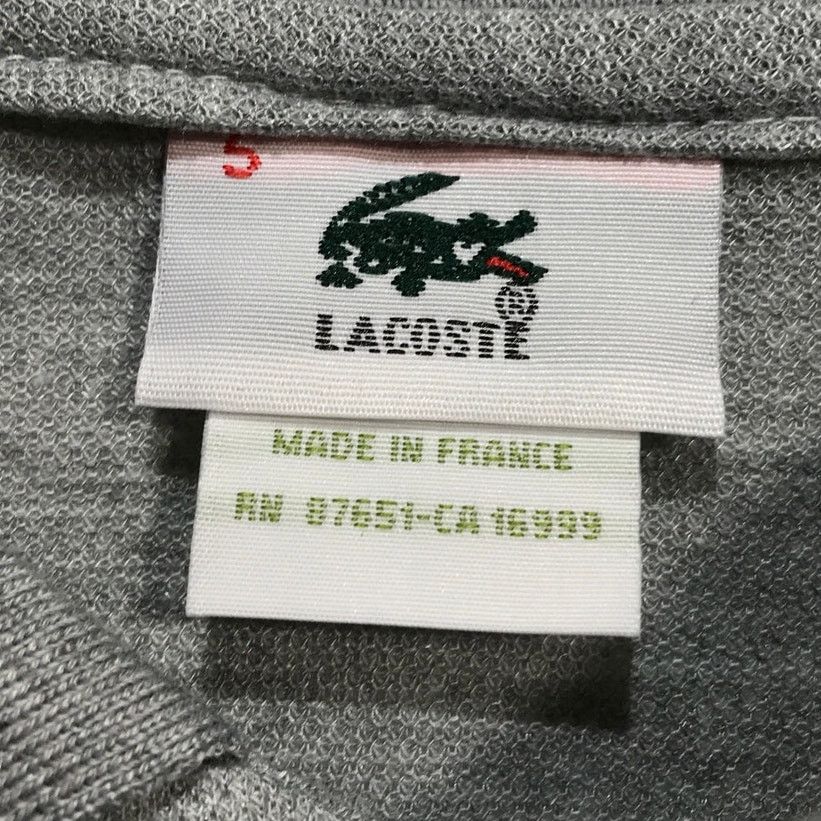 Lacoste NWOT Lacoste Gray Athletic Classic Polo Shirt Men Size 5 L Size US L / EU 52-54 / 3 - 5 Thumbnail