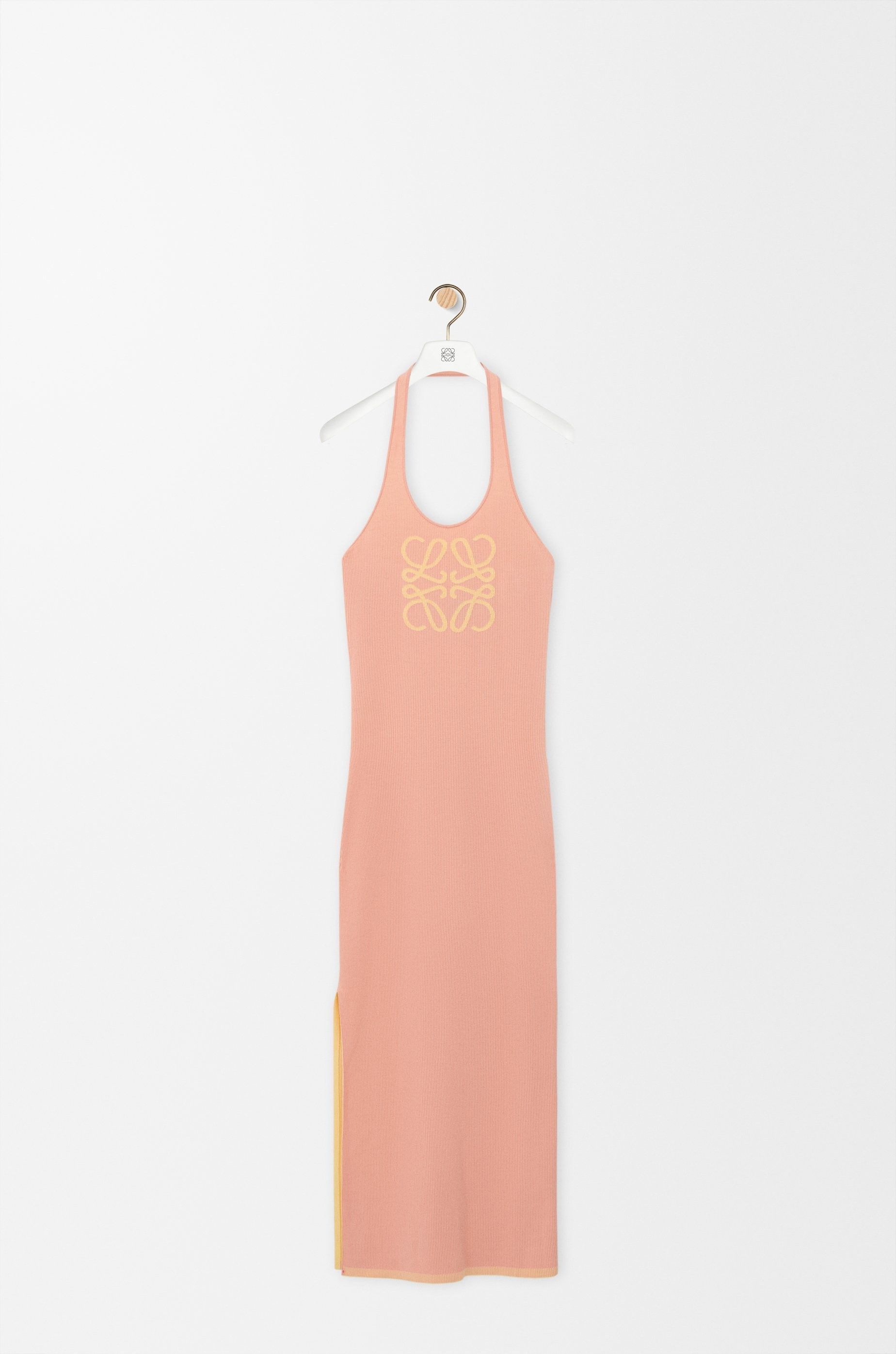 Loewe o1in1g0426 Tank Dress in Pink/Yellow Size L / US 10 / IT 46 - 1 Thumbnail