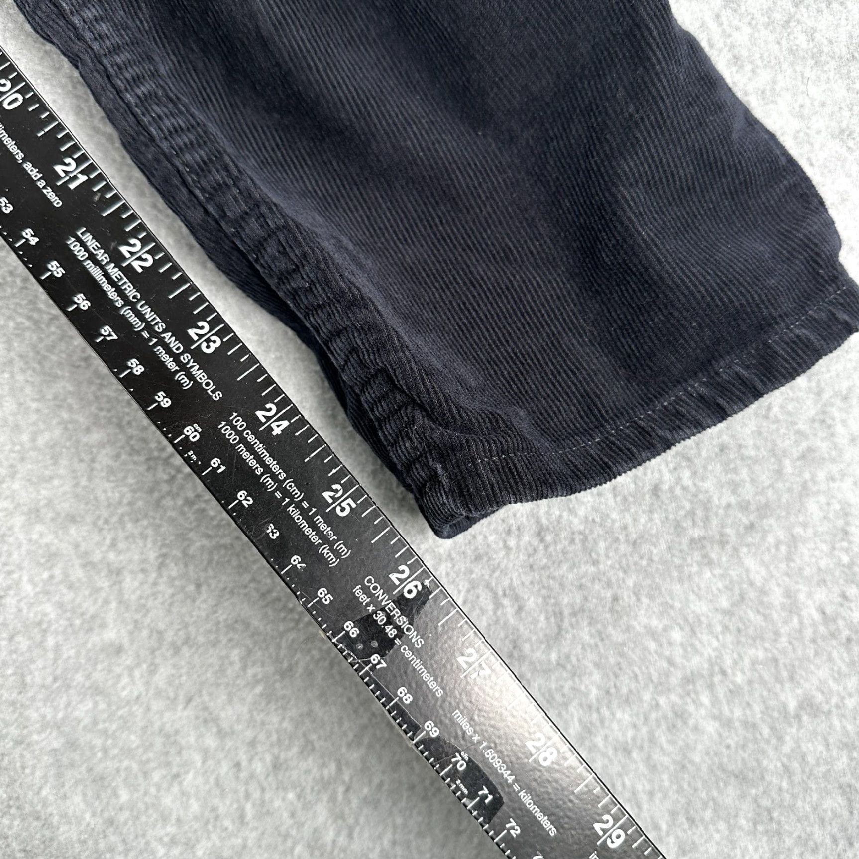 Acne Studios Acne Studios Town Navy Cord Pants Mens 32x26 Blue Corduroy Chino Stretch Cord Town Navy Cord Pants Mens 32x26 Blue Size US 32 / EU 48 - 5 Thumbnail