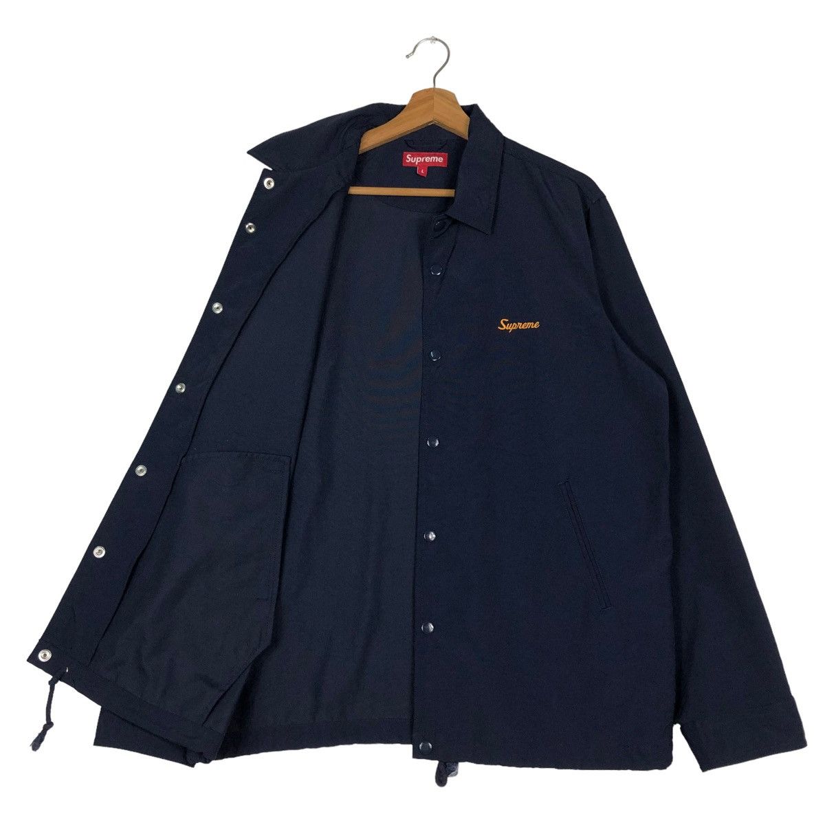 Supreme 🔥VTG EARLY 2000 SUPREME CHORE JACKET SNAP BUTTON Size US L / EU 52-54 / 3 - 11 Thumbnail