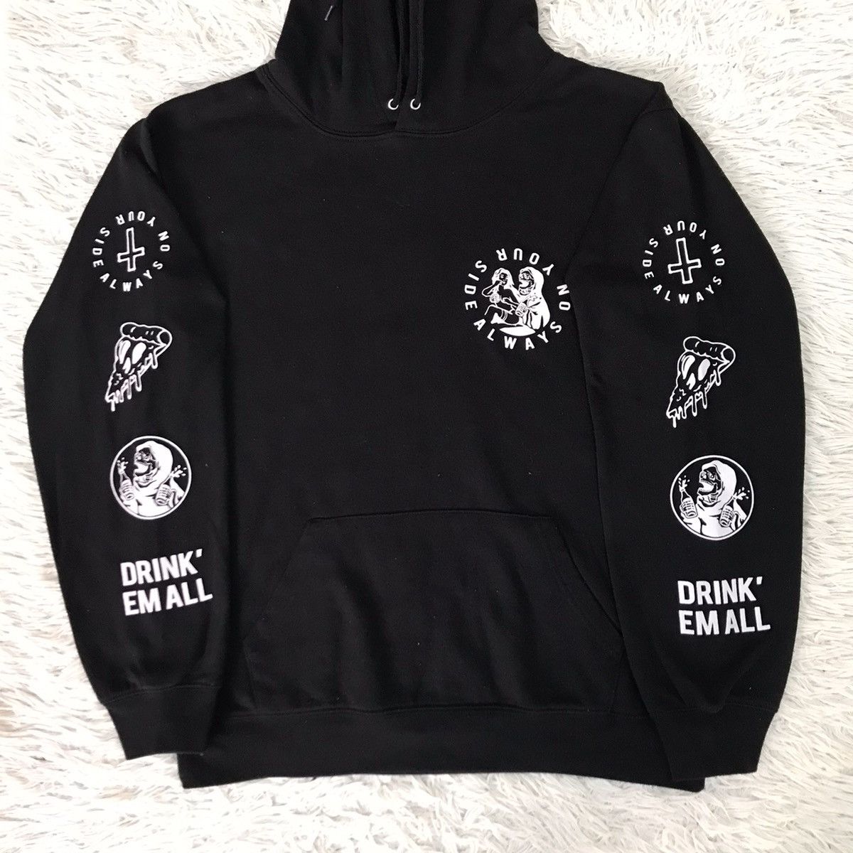 Japanese Brand SPINNS ATITUDE MAKE STYLE PULLOVER SWEATER HOODIE Size US M / EU 48-50 / 2 - 8 Thumbnail