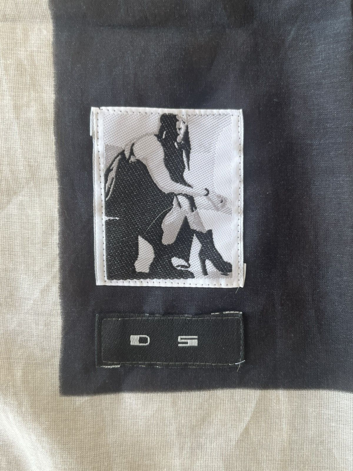 Rick Owens Drkshdw Rare 2013 Rick Owens DRKSHDW Bandana / Pocket Square Size ONE SIZE - 3 Thumbnail