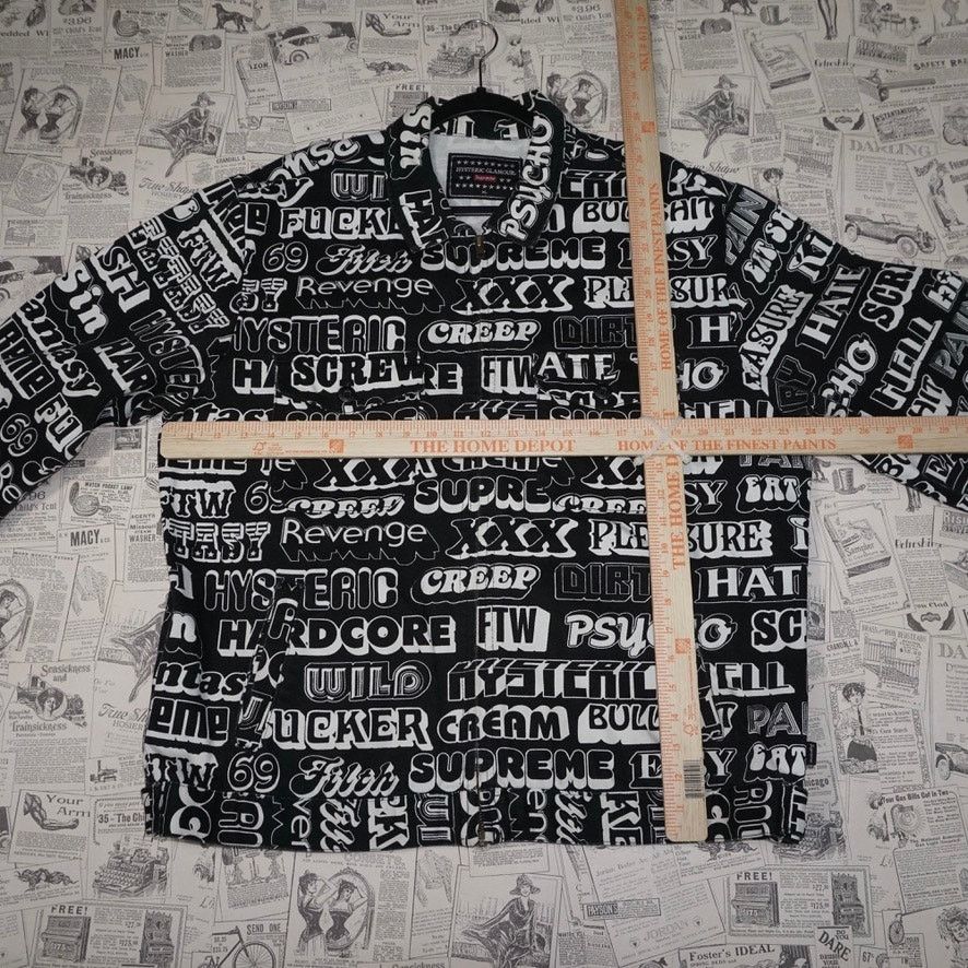 Supreme XL - Vintage / Y2K Supreme X Hysteric Glamour trucker jacket Size US XL / EU 56 / 4 - 4 Thumbnail