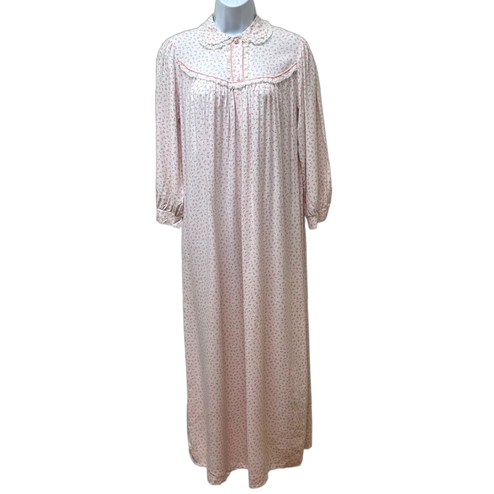 Vintage VINTAGE Dora Gottlieb Nightgown Shirt? Size S / US 4 / IT 40 - 1 Thumbnail