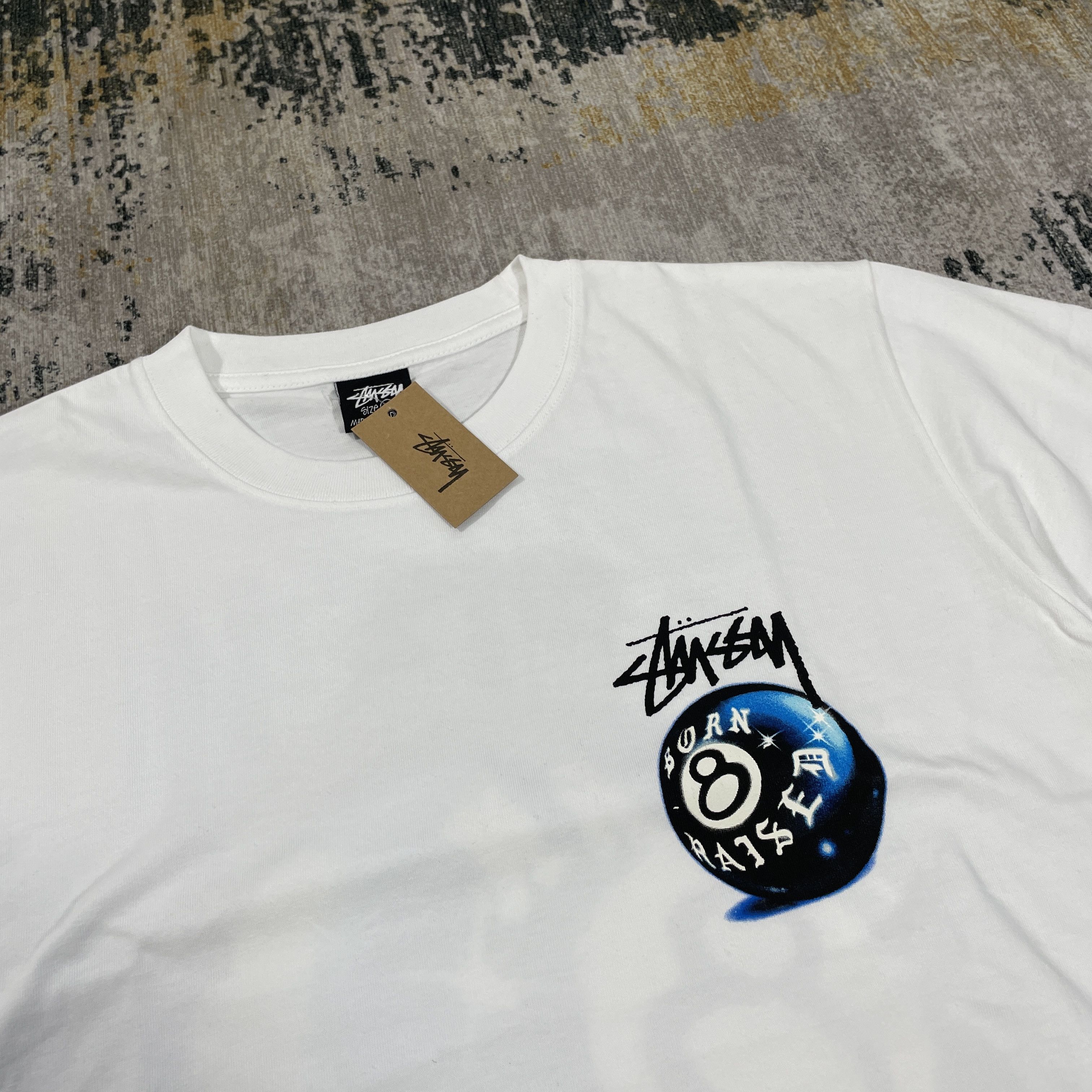 Stussy STUSSY BXR TSHIRT WHITE Size US M / EU 48-50 / 2 - 4 Thumbnail