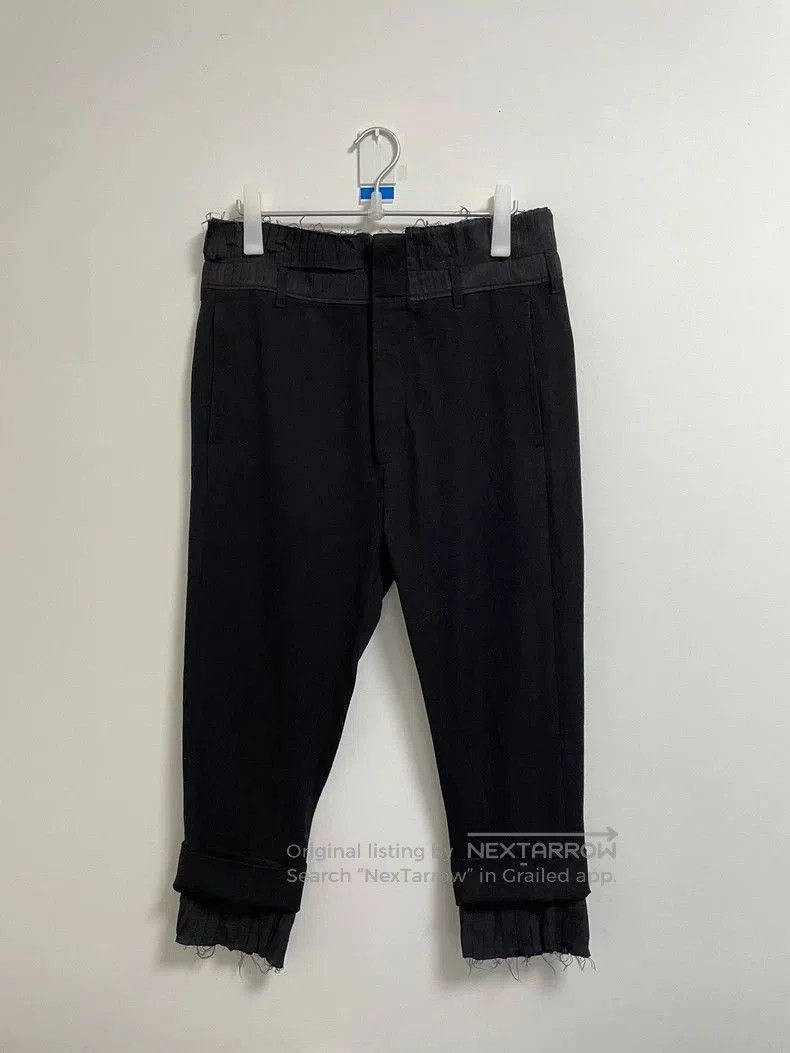Ann Demeulemeester Ann Demeulemeester Pleated Cropped Trousers. Size US 30 / EU 46 - 8 Thumbnail
