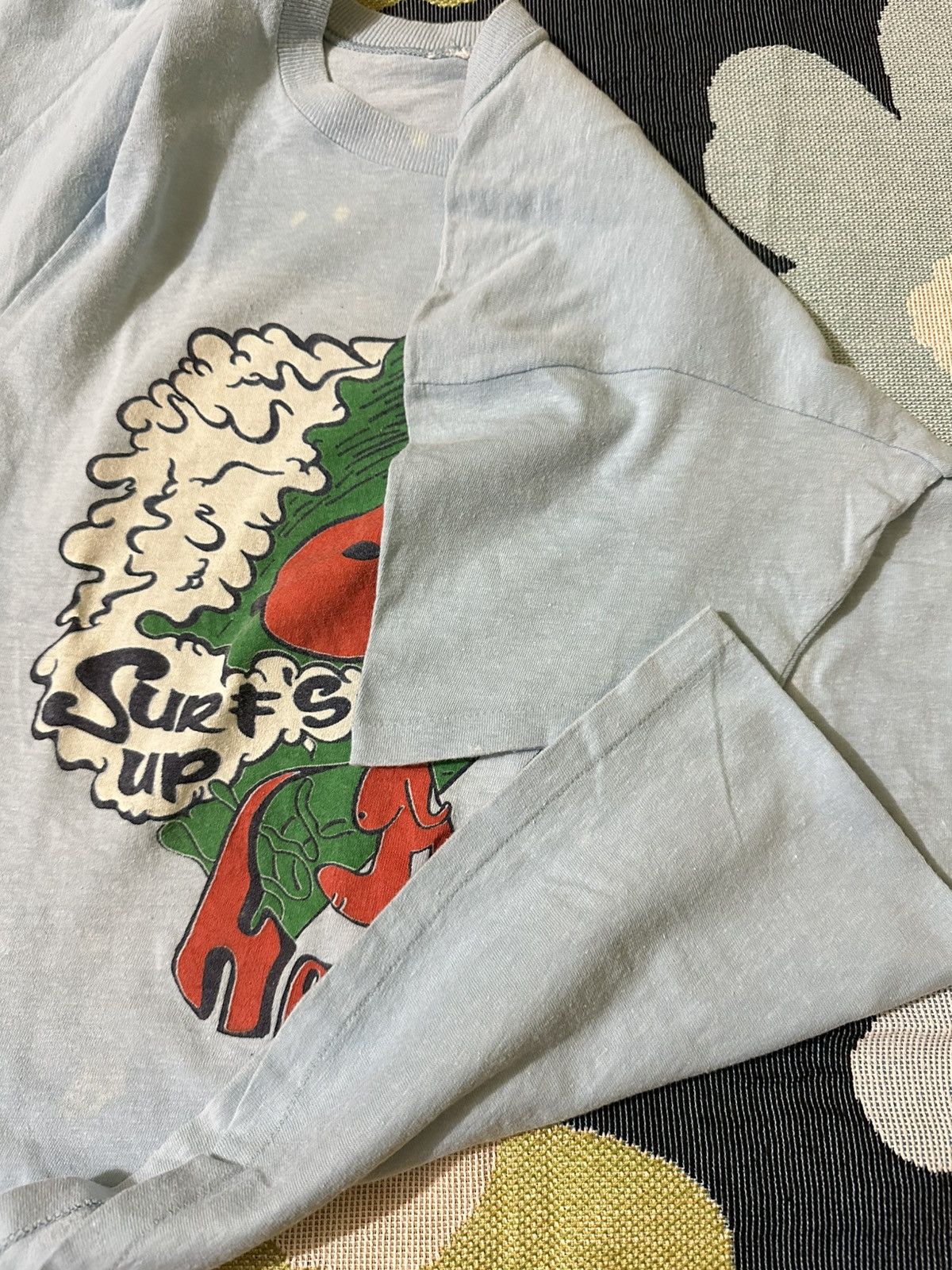 Vintage Vintage 70s Snoopy Surf’s Up!! Shirt Size US S / EU 44-46 / 1 - 4 Thumbnail