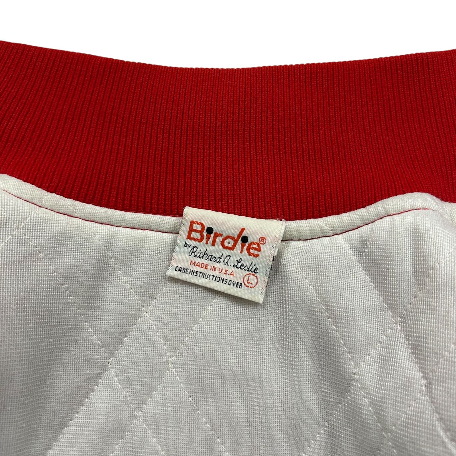 NCAA VTG 90S NCAA OKLAHOMA SOONERS BIRDIE SATIN BOMBER JACKET Size US L / EU 52-54 / 3 - 5 Thumbnail