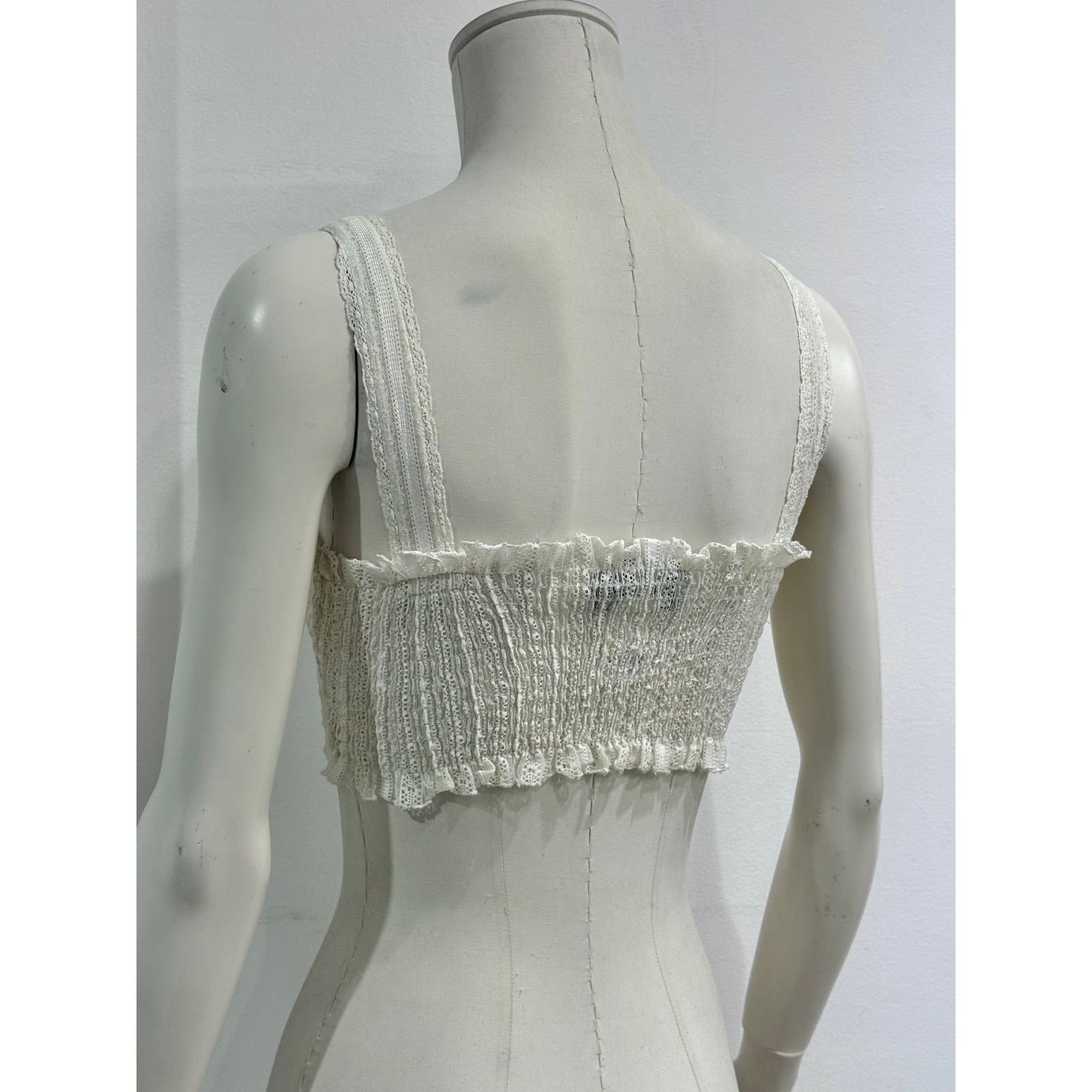 Dolce & Gabbana 1990s Dolce & Gabbana sheer lace corset top Size M / US 6-8 / IT 42-44 - 6 Thumbnail