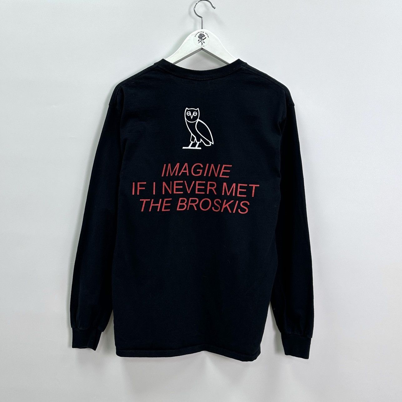 Band Tees Vintage 00s Drake Theta Formal Ovo Broskis longsleev rap y2k Size US M / EU 48-50 / 2 - 1 Thumbnail