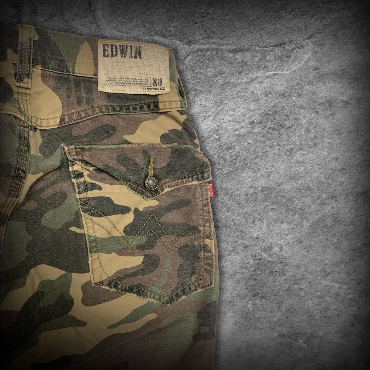 Edwin Edwin Camo Military Pants Size 27" / US 4 / IT 40 - 7 Thumbnail